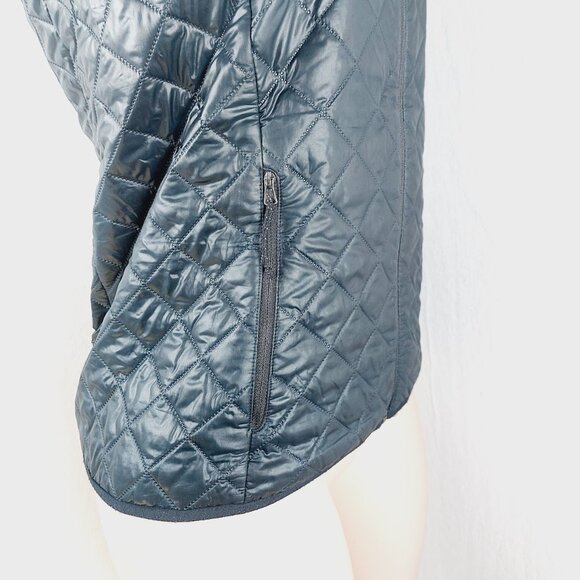 Columbia Women's Black Dualistic Omni-Heat Full-Zip Puffer Vest Jacket Size M - Picture 7 of 12